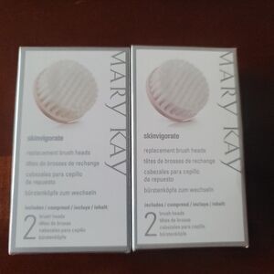 Mary Kay Skinvigorate Brush Heads - Classic White